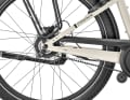 Belt or chain: Depending on how you intend to use it, the Lundi 27 is available with a low-maintenance Gates belt drive as a single-speed bike, or with a Shimano 9-speed derailleur for moderately hilly terrain.