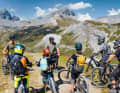 Das erste Mal mit dem Lift Höhenluft schnuppern und in einen hochalpinen Trail hineintasten.