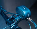 Supernova also offers stylish aluminium clamps that allow the light to fit snugly against the stem. Unfortunately, the bracket supplied does not fit 35-mm handlebars