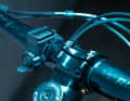 The classic Cateye mount fits handlebars of various diameters.