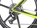 Die Eagle 90 Sl Transmission Baugruppe bietet nach dem Mix-And-Match-Prinzip einen leichten mechanischen Antrieb aus dem Hause Sram.