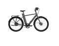 The Crivit Urban X.3 e-bike has a classic diamond frame and comes with either a Gates belt drive or a...