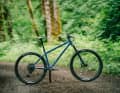 ... or in blue for $2,599 (complete bike) or $799 (frame). The prices are only available in US dollars for the time being.