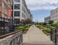 The 2.7-kilometre-long, tarmac-surfaced Long Branch Trail begins in Winston-Salem’s Innovation Quarter. It offers impressive views of the city centre skyline.