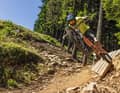 Entfremdet: Der Bikepark zählt eigentlich nicht zu den Spezialitäten des Scor 4060.