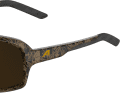 Etwas lauter ist die Lumin in schwarz und gold. Die Sportsstyle-Brille trifft den Sweet Spot zwischen Performance und Style.