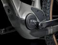 Der Bosch Active Line Plus ist per se recht klobig, Trek schaffte es dennoch, das Aggregat formschön im Tretlagerbereich zu integrieren.