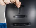 You can even close the slits completely with a slider.
