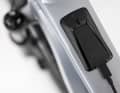 A USB-C charging socket is hidden on the top tube.