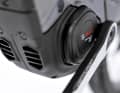 The motor cover is designed to protect the Bosch CX in the event of impact, while the ventilation slots improve ventilation.