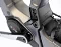 Clever detail: the charging flap can be retracted into the seat tube during charging or when connecting an optional PowerMore additional battery.