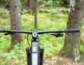 The flat handlebars could do with a bit more rise. I do like the Megamo’s tidy cockpit, though.