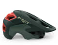 The visor is easy to adjust and should fold away in the event of a fall so that the helmet always remains in the correct position