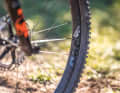 Die superleichten DT-Laufräder  bescheren ein leichtfüßiges Handling – trotz höheren Gesamtgewichts des Bikes.