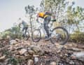 The reach height test is standard in all EMTB comparison tests.