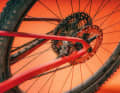 Arc8 Essential Custom: Arc8 uses a flat-mount brake mount on the rear triangle. Disc size: 180 millimetres.