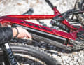 Im Gegensatz zu den Carbon-E-Inception mit Bosch-Antrieb hat das Alu-Modell einen klassisch entnehmbaren Akku. Allerdings nur mit 625 Wh.