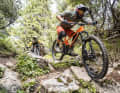The Era V2, from Italian suspension specialist EXT, is the most expensive suspension fork in the comparison.