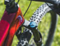 The Fox Performance suspension elements of the affordable Canyon full-suspension bike offer solid performance, but don't exude much glamour.