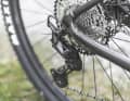 Conway treats the RLC FS to a high-quality Sram XX1 drivetrain with mechanical control. Giant (pictured) uses a Shimano SLX shifter, but equips the XTC with an XT rear derailleur.