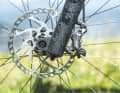 Vier gewinnt zum Ersten: Mit vier Kolben packen die Shimano XT Bremsen am Rocky Mountain Allmountain überaus kraftvoll zu. Auf langen Abfahrten aber liefen die 180er-Scheiben heiß.
