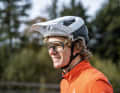 The Enduro 3.0 helmet from Leatt can be converted into a jet or full-face helmet.