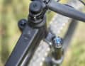 With a model badge on the top tube and smart welded seams, the Liteville 303 looks wonderfully technical.