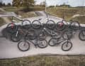 Which of these eight bikes is the most fun to ride on the pump track? We tested a wide variety of concepts.