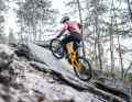 The enormous pulling power and power delivery, regardless of the cadence, pushes the Ekano 2 CF mercilessly uphill.