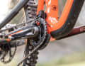 Der Bashguard wappnet das Ibis HD6 für härtestes Enduro-Gelände.