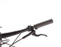 Weniger Lob ernten die  unergonomischen Mehr-Finger-Bremshebel der Shimano-Bremsanlage.