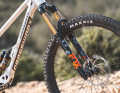 Only the best: The suspension on our test bike comes from Fox's most expensive Factory bar range.