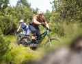 Ride across, see more! The Specialized Levo SL is in its element on trails and descents.