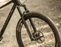 Das Storck Rebel.4 Platinum wird von einer DT Swiss Federgabel angeführt. 110 Millimeter Federweg sollen es in der Abfahrt richten.