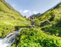 Es ist der einzige Trail im gesamten Alpenraum, der die Alps Epic-Kriterien erfüllt, sagt die IMBA: Mindestens 20 Meilen Länge, 80 Prozent Singletrail und epische Landschaft.