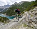 The Flesen Trail from Passo Gallo is mostly relaxed...