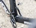 Two models are available with single drivetrains from SRAM, one version is built with Shimano's GRX Di2 and front derailleur.