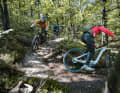 The EMTB camp in Kaltern takes place again in April. With test bikes from Simplon and riding technique sessions.