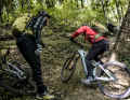 In tight uphill bends, the Pinion MGU has to show how well the engine tuning harmonises with the rider.