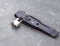 Tyre lever, chain tool and chain lock holder in one