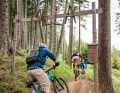 Thanks to the conversion work, bikers with less technical riding skills will now also be able to tackle the 10-kilometre trail.