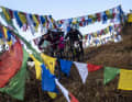 Professional biker Steffi Marth didn't have to think twice about joining the start.