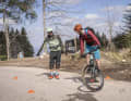 Mental techniques for mountain biking can be trained as well as riding technique.