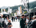 Volle Festival-Gassen? Fehlanzeige. Beim BIKE Festival in Leogang gehts darum selber zu fahren, statt nur auf dem Gelände zu flanieren.