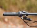 A quick twist locks the fork and damper at the same time.