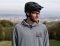 Der Monserat MTB-Hoodie in grau.