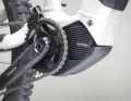 At first glance, the Shimano EP6 is identical to the EP8. A closer look reveals a different logo and a different colour: black instead of anthracite.