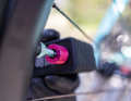 The silicone housing should fit comfortably in the hand. The housing itself is made of aluminium