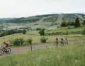 The degree of difficulty and gravel grading have been adapted to the three bike categories. However, all three test laps offer maximum panoramic views.