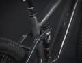 The main frame is made of carbon fibre on all models. A carbon fibre rear triangle is only available in the top models VLT 130 C1 and VLT 140 C1.